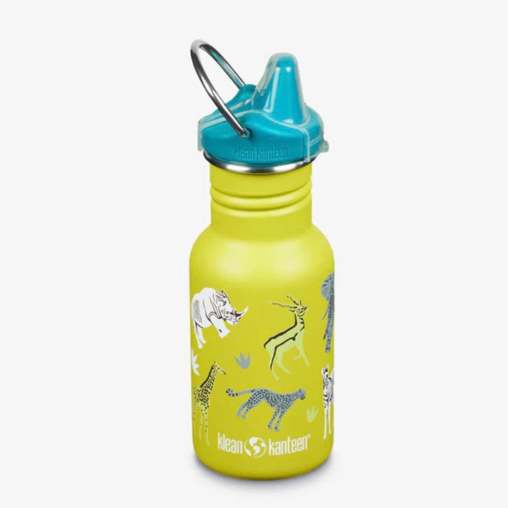 Klean Kanteen Kid Narrow Classic Sippy Bottle 355ml Safari