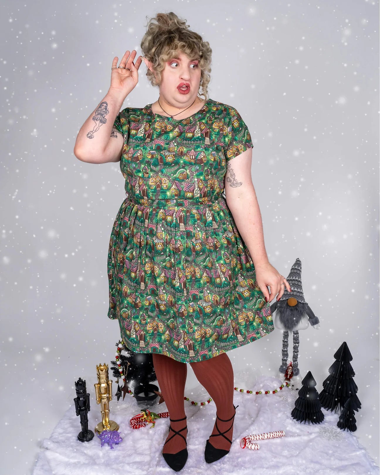 winter tea dress uk A Brief History of The Tea Dress - From Victorian gown to 1940s staple!