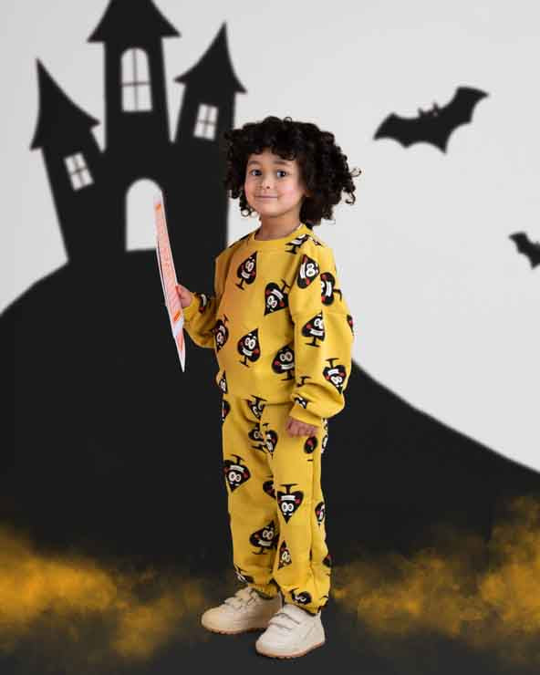 Raspberry Republic Oversized Hoodie Ace of Spades Gold