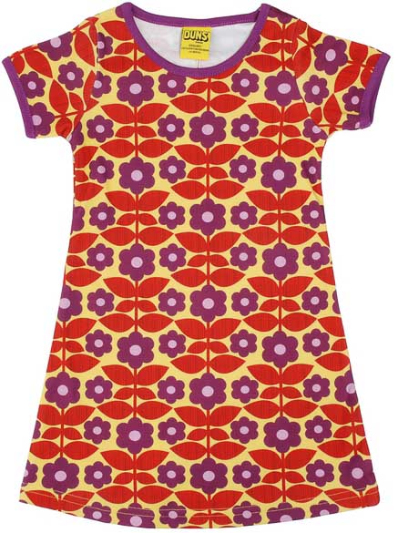 DUNS Short Sleeved A-line Dress - Kurbits Strawberry Meerkat Boutique DUNS Short Sleeved A-line Dress - Kurbits Strawberry Meerkat Boutique