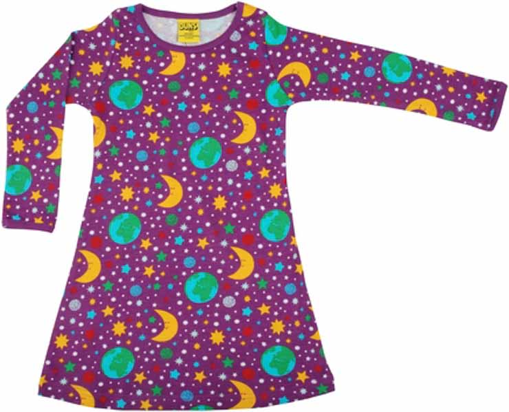 DUNS Long Sleeved A-line Dress - Mother Earth Violet Strawberry Meerkat Boutique DUNS Long Sleeved A-line Dress - Mother Earth Violet Strawberry Meerkat Boutique