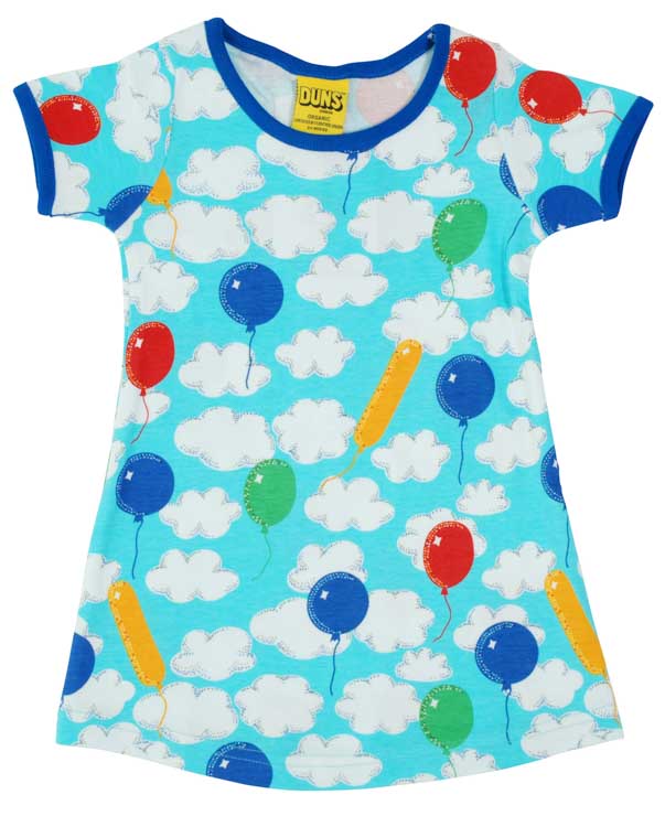 DUNS Short Sleeved A-line Dress - A Cloudy Day Strawberry Meerkat Boutique DUNS Short Sleeved A-line Dress - A Cloudy Day Strawberry Meerkat Boutique