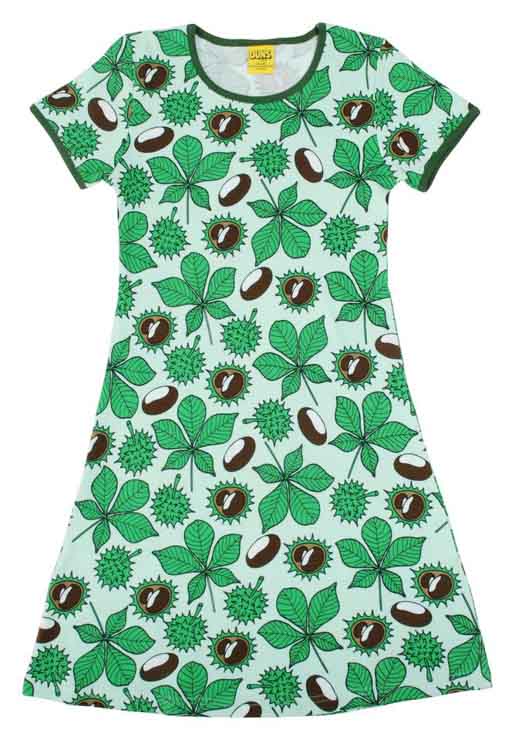 DUNS Short Sleeved A-line Dress - Chestnut Brook Green Strawberry Meerkat Boutique DUNS Short Sleeved A-line Dress - Chestnut Brook Green Strawberry Meerkat Boutique