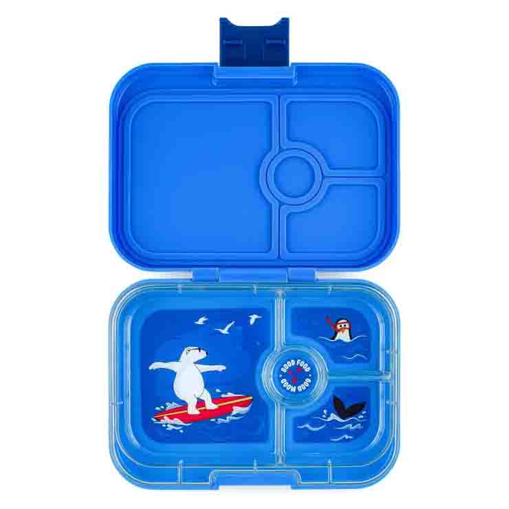 Boîte Bento Enfant Yumbox Panino - 4 Compartiments étanches, Sans BPA, Lave-vaisselle, Rose Fifi Boîte Bento Enfant Yumbox Panino - 4 Compartiments étanches, Sans BPA, Lave-vaisselle, Rose Fifi
